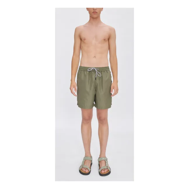 Short de Bain Bobby | Vert kaki
