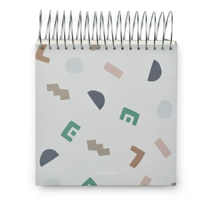 Carnet à dessin Shelly | Graphic alphabet/Sandy- Image produit n°0