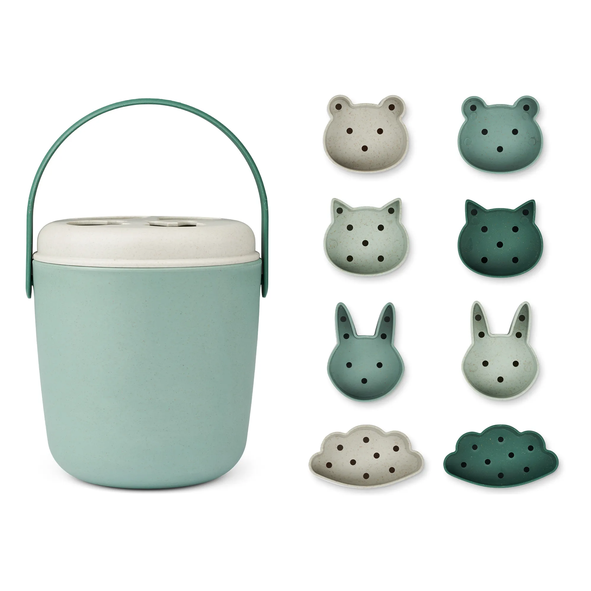 Liewood Peppermint Multi Mix Jorn Beach Bucket