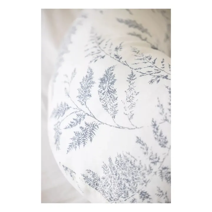 Coussin d'allaitement Feuillage | Bleu marine- Image produit n°3