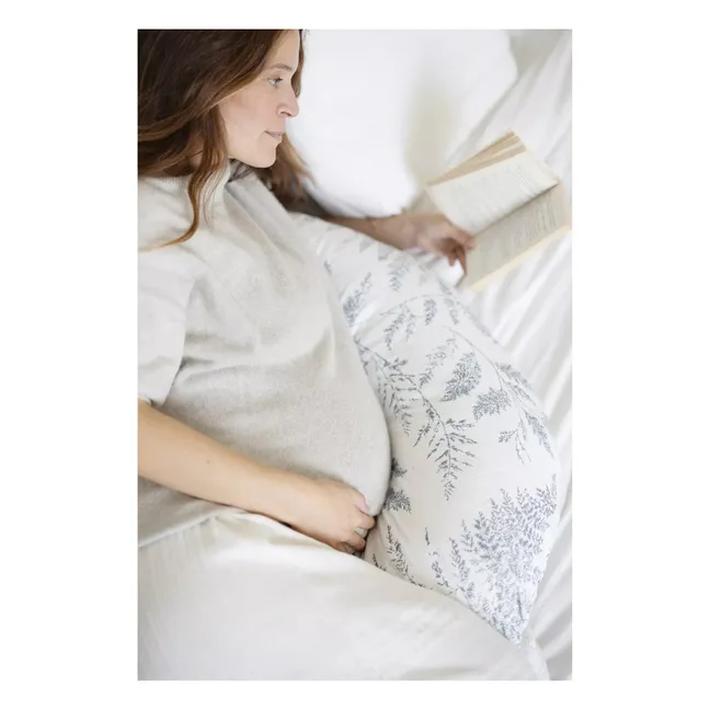 Cuscino da allattamento Fogliame | Blu marino