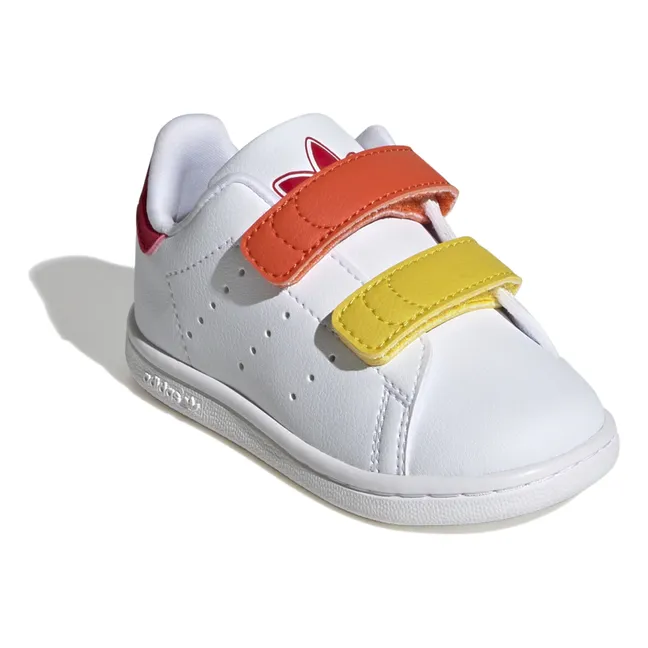 Baskets Stan Smith 2 Scratchs Multicolore | Rouge
