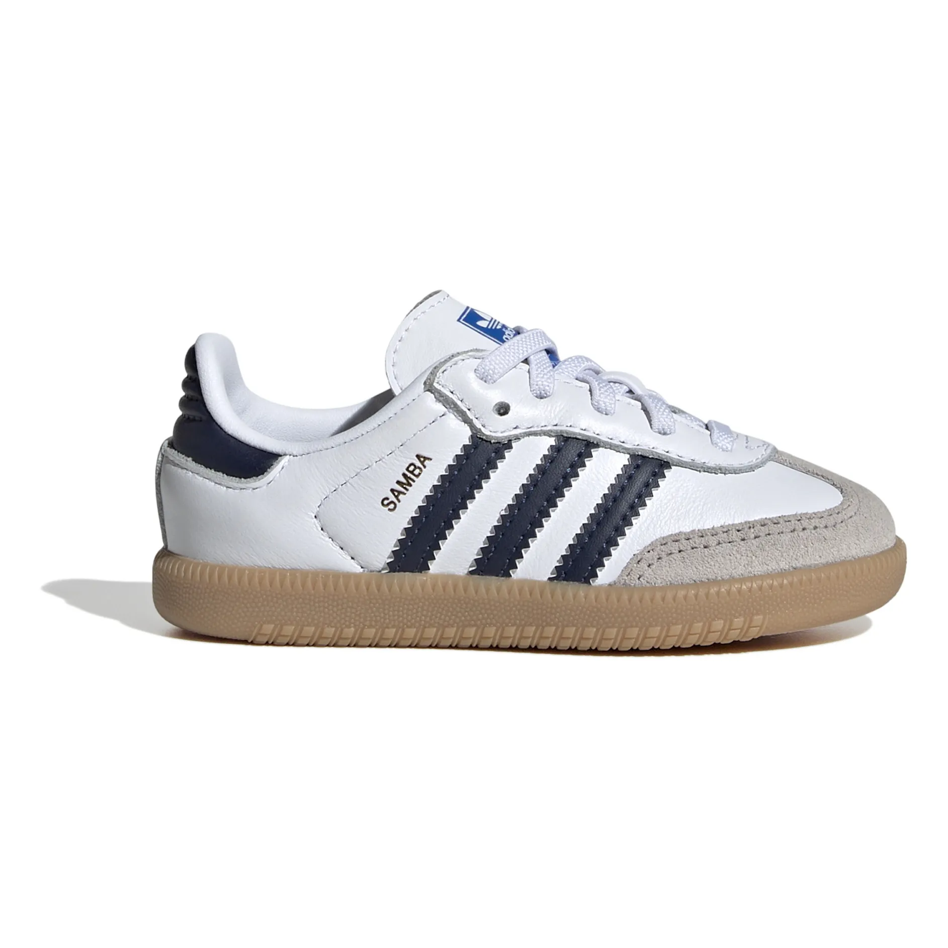 Adidas - Samba Rubber Sole Lace-up Sneakers - Navy blue | Smallable