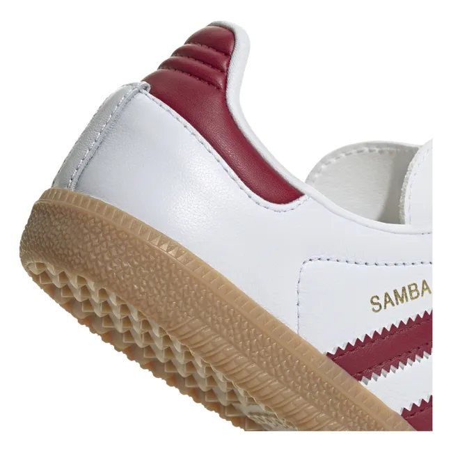 Samba Sneakers Lace-up Rubber Sole | Red