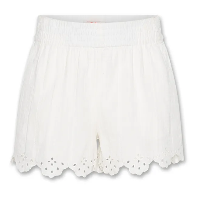 Munya Dobby shorts | White