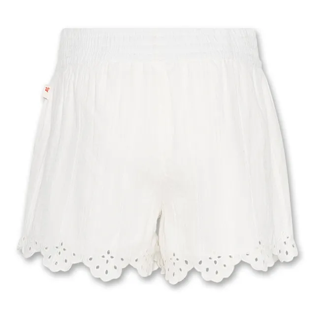 Munya Dobby Shorts | Weiß