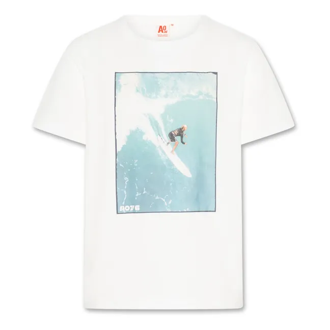 Mat Wave T-shirt | White