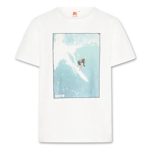 T-shirt Mat Wave | Blanc