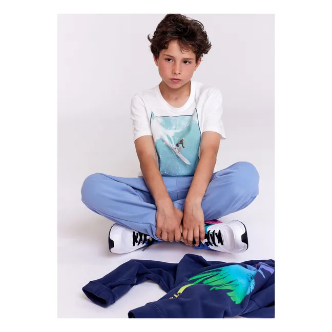 T-shirt Mat Wave | Blanc
