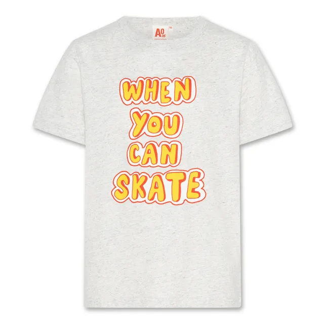 T-Shirt Mat Skate | Grau