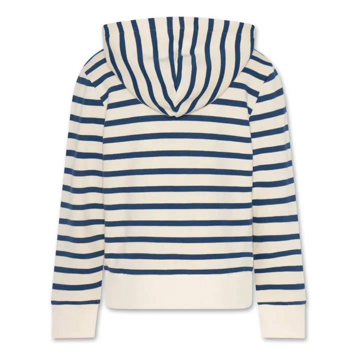 Sweat Norman Rayé | Bleu- Image produit n°1