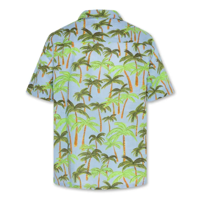 Camicia Hawaii Palmtrees | Verde