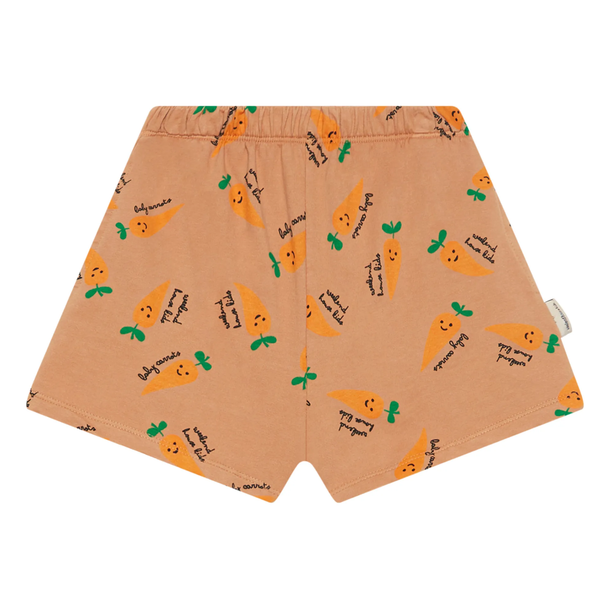 Weekend House Camel Organic Cotton Carrot Shorts