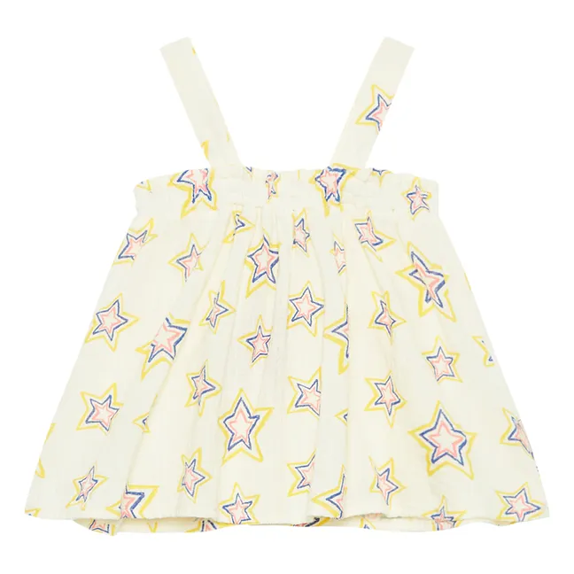Top Etoiles Coton Bio | Jaune pâle