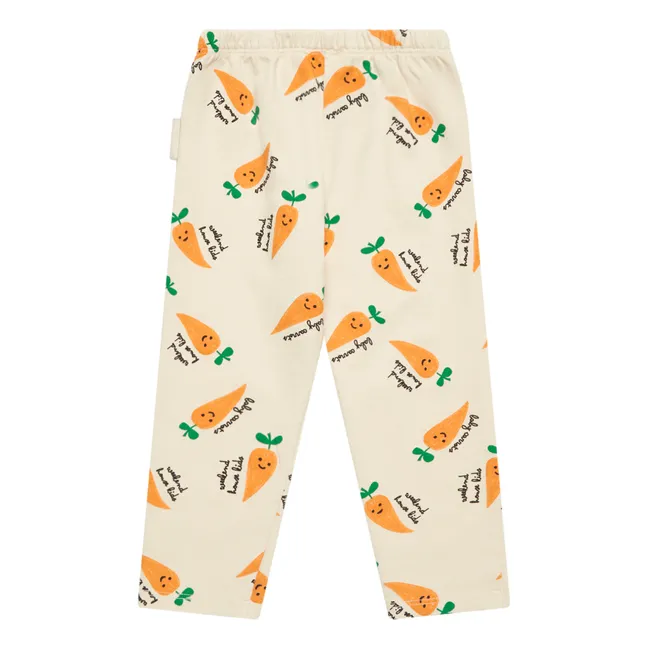 Baby Carrot Organic Cotton Jogger | Cream