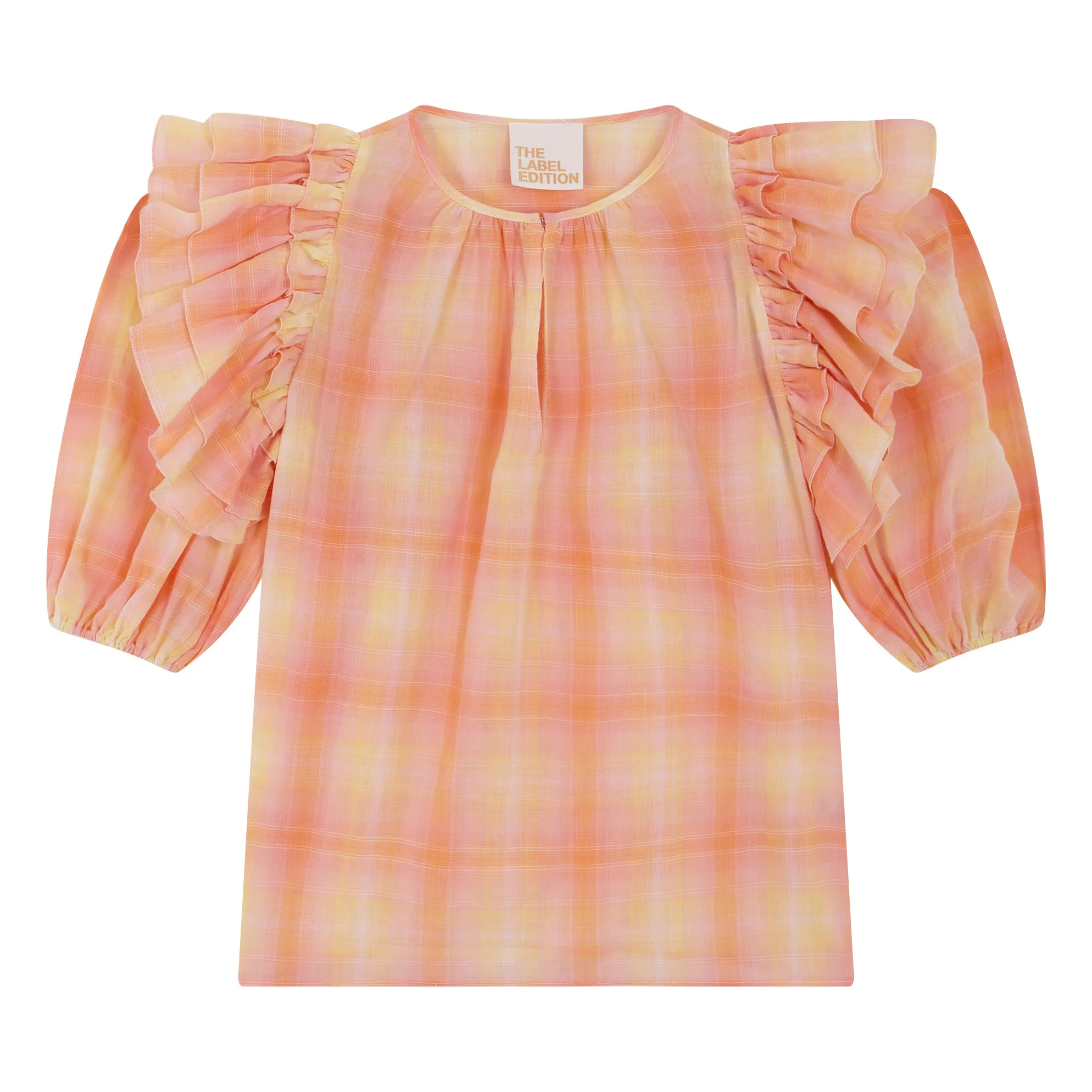 The Label Edition Pale Yellow Zoe Blouse