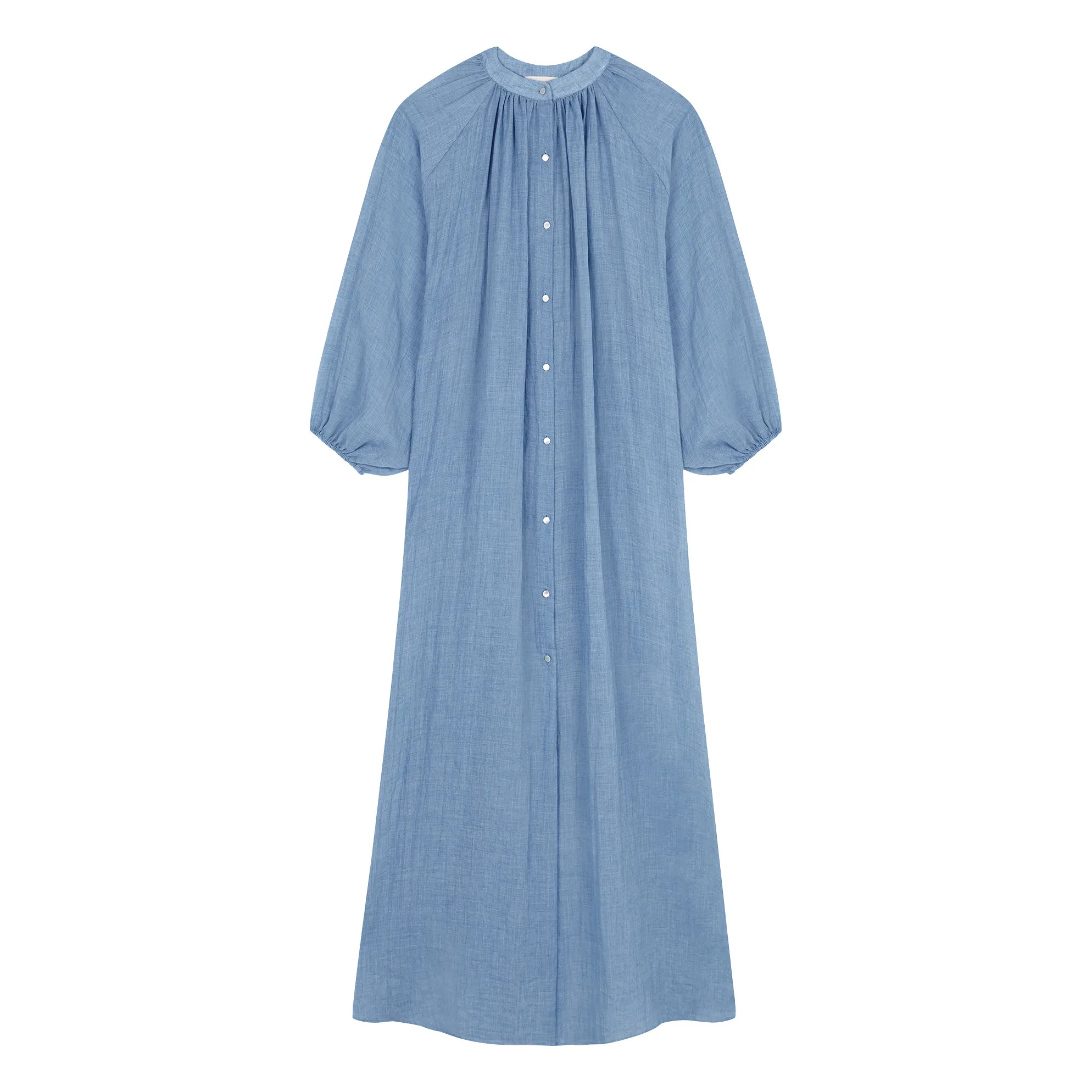 Robe Alma | Bleu- Image produit n°0