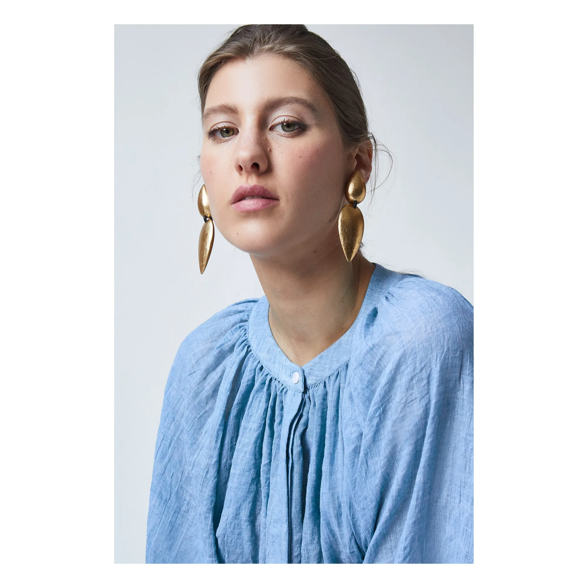 Robe Alma | Bleu- Image produit n°6