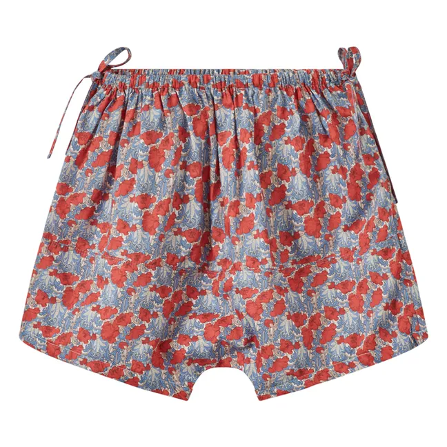 Pantalones cortos florales Lovage | Azul