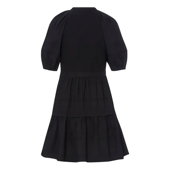 Robe Amelia | Noir- Image produit n°1