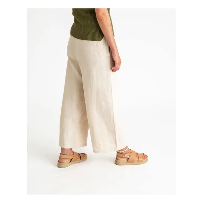 Pantalones de lino | Crudo