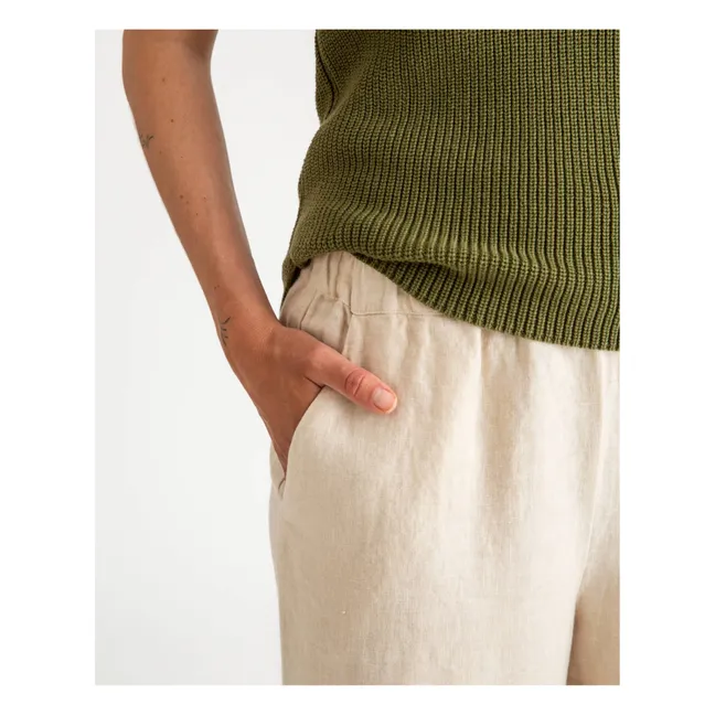Pantalones de lino | Crudo