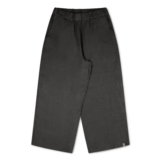 Pantalones de lino | Negro