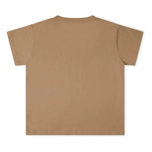 Essential Organic Cotton T-shirt | Camel