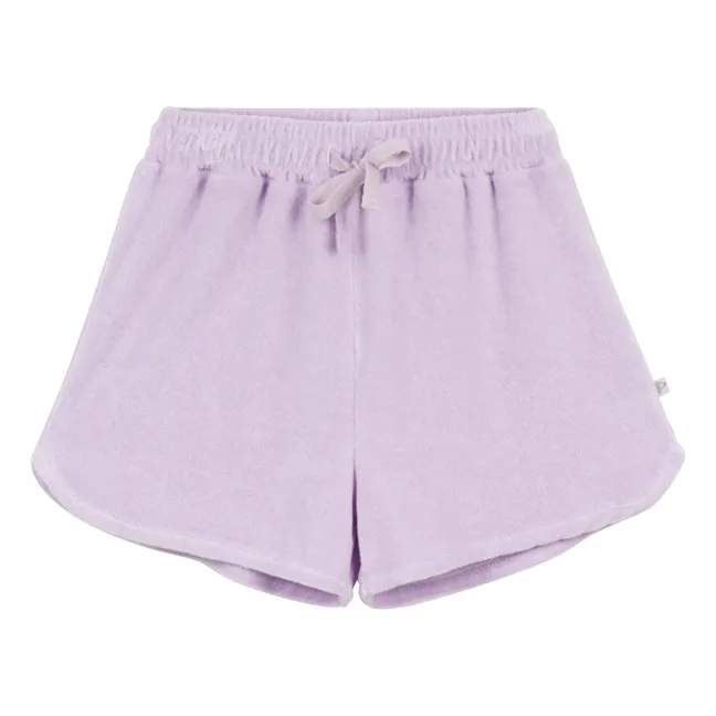 Shorts Faune Frottee | Lavendel