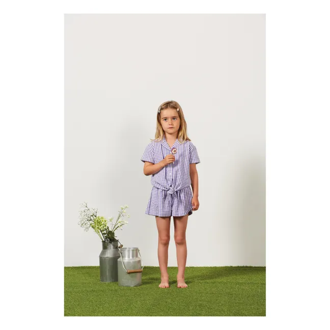 Shorts Finna Bio-Baumwolle | Violett