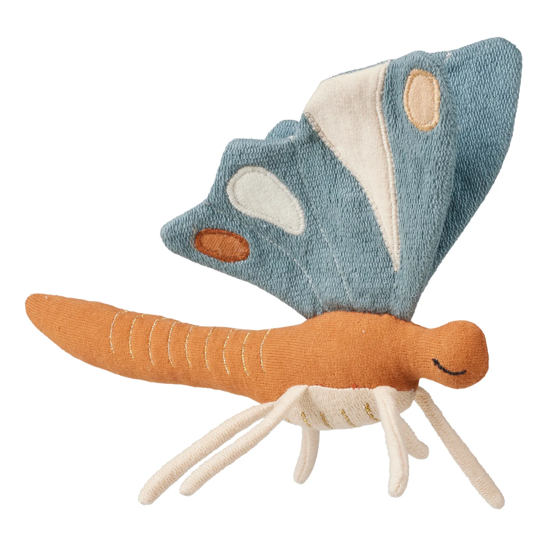 Fabelab Blue Rattle - Papillon