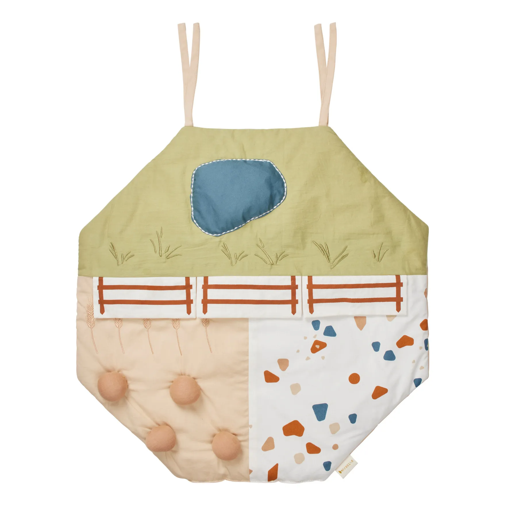 Fabelab Multicoloured Early Years Carpet - Petite Ferme