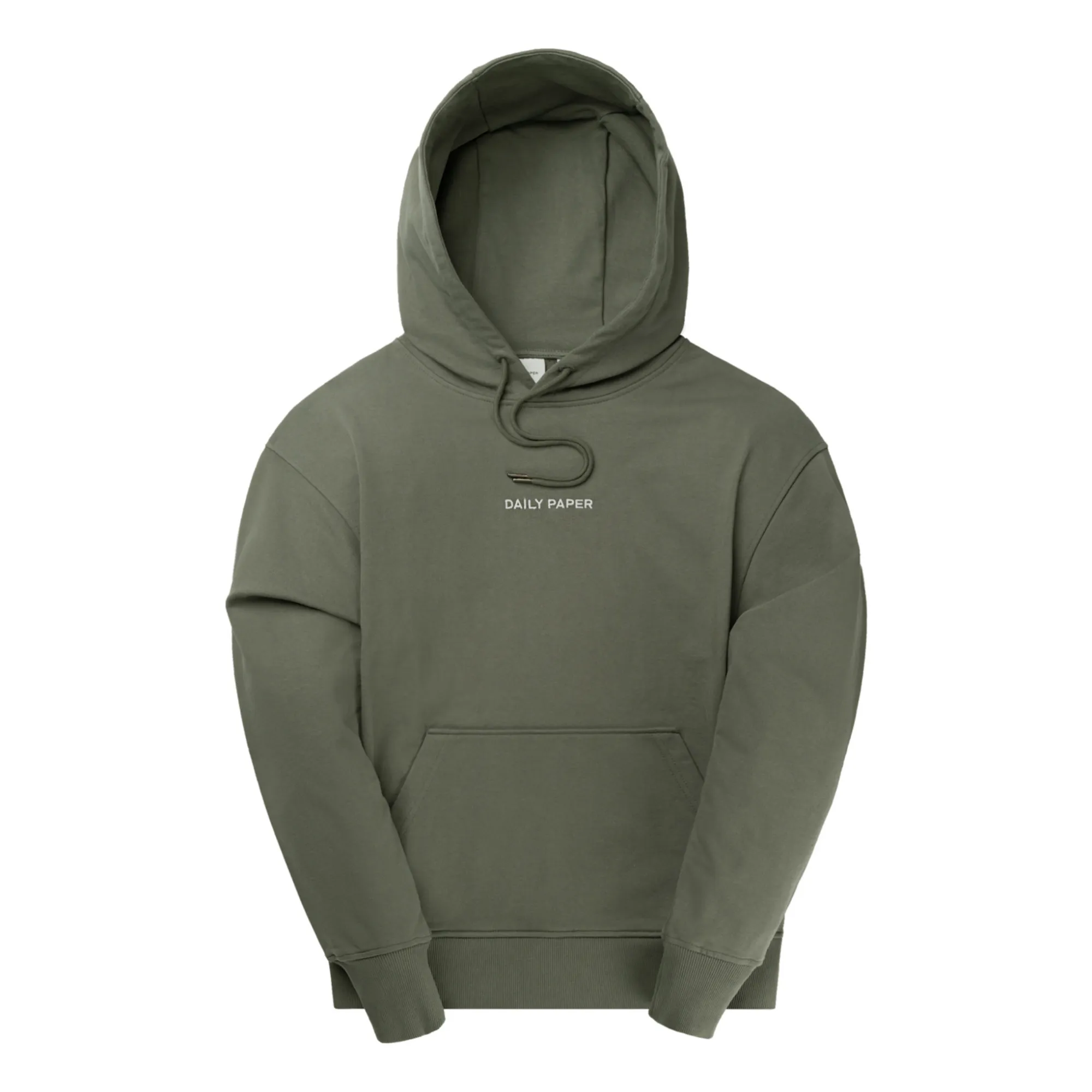 Daily Paper Khaki Hoodie Logotype