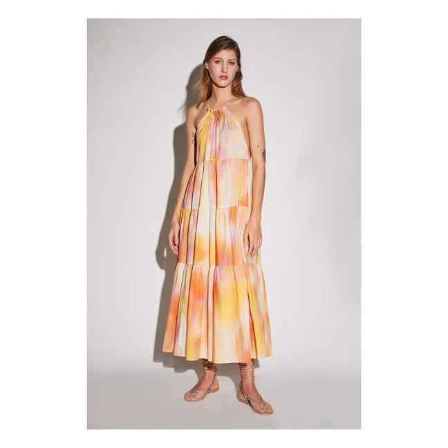 Kleid Mathilda | Korallenfarben