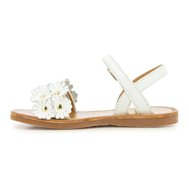 Sandales Plagette Multi Flo | Blanc- Image produit n°2