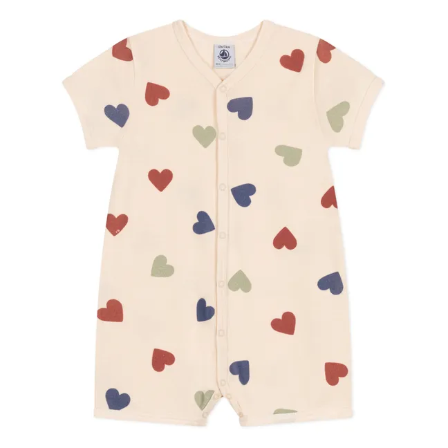 Miloa Pyjamas Hearts | Vanilla