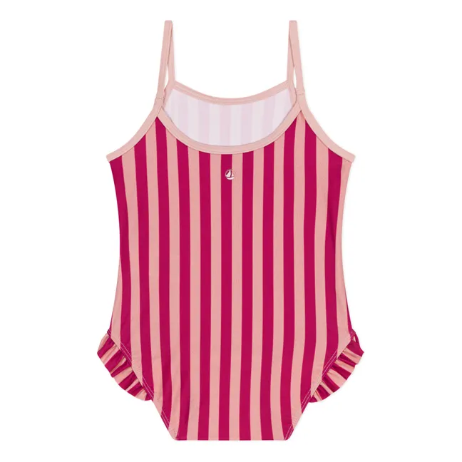 Striped Mascot 1-Piece Jersey | Red