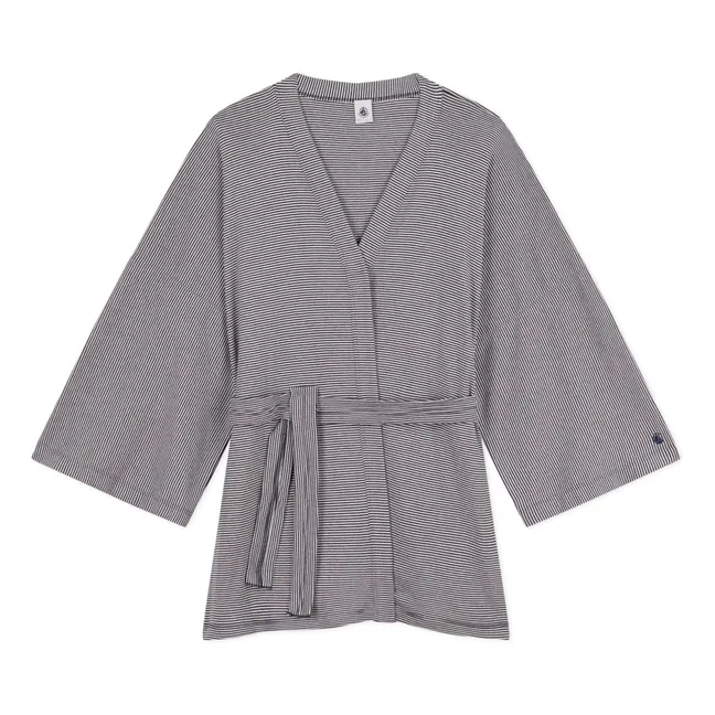 Kimono Minatto Gestreift - Damenkollektion | Navy