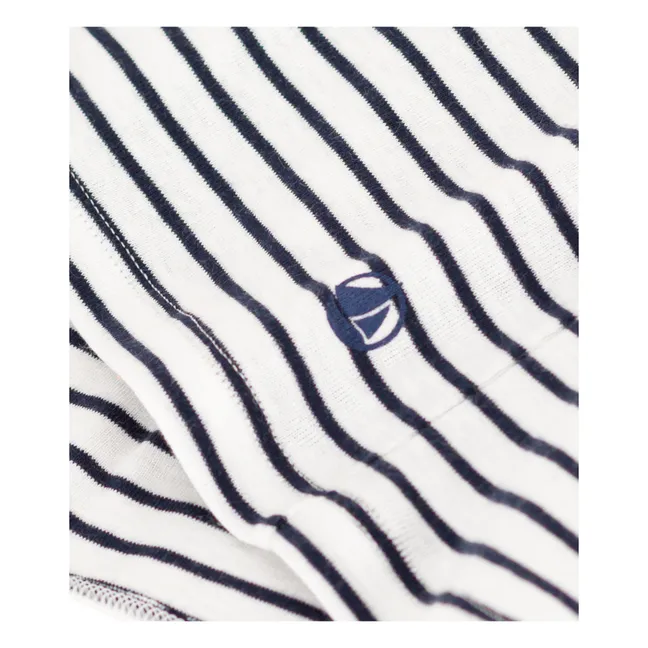 Striped tank top - Women's collection | Navy blue