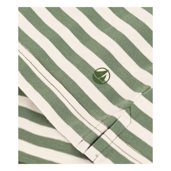 Striped T-shirt - Women's collection | Khaki