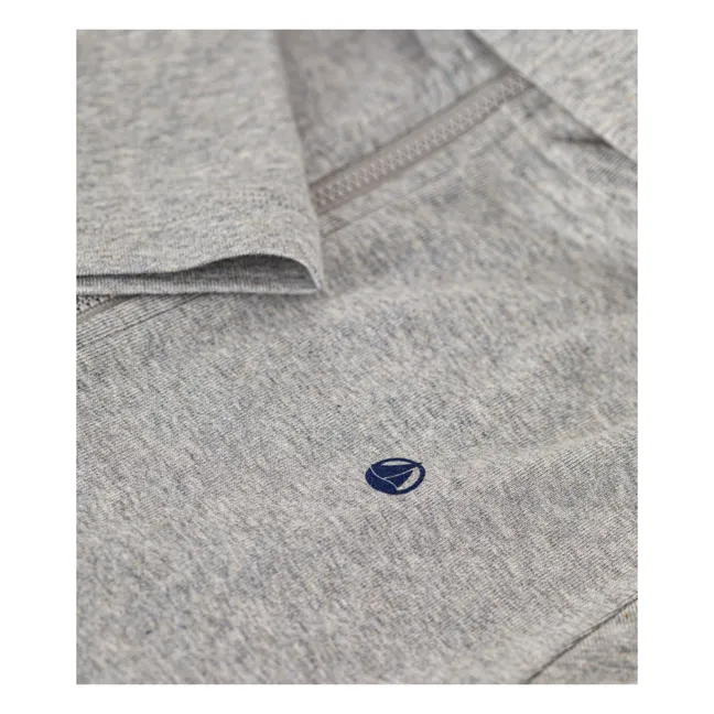 Mavy Kapuzen-Sweatshirt | Grau Meliert