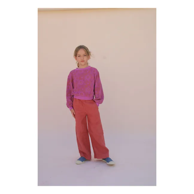 Slim-fit Linen Pants | Dusty Pink
