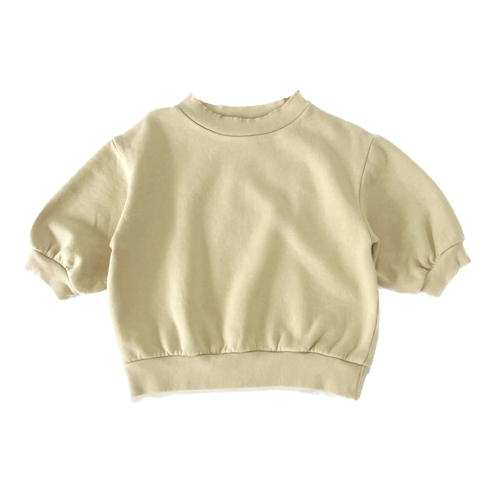 Longlivethequeen Pale Yellow Boxy Sweatshirt