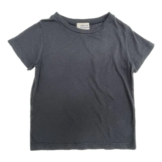 Camiseta de algodón ecológico | Azul Noche