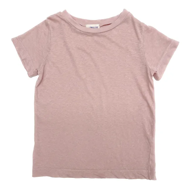 Organic cotton T-shirt | Pale Pink