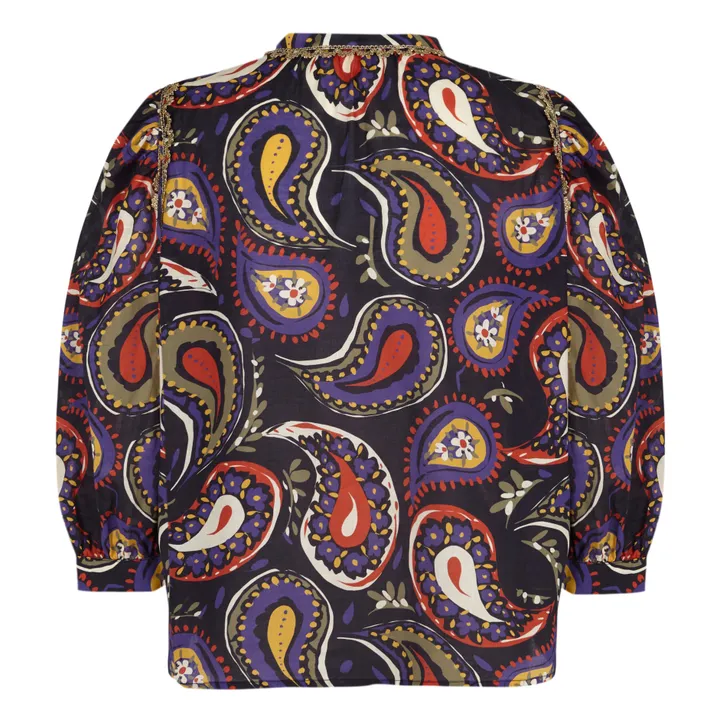Blouse Margarita | Prune- Image produit n°5