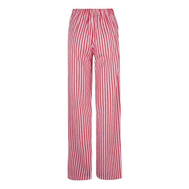 Pantaloni Bellini a righe | Rosso
