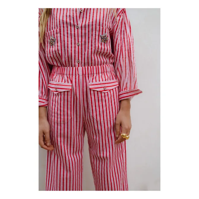 Bellini Pants Stripes | Red