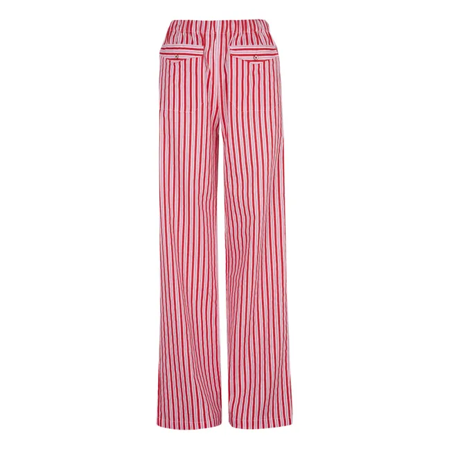 Pantalon Bellini Rayures | Rouge