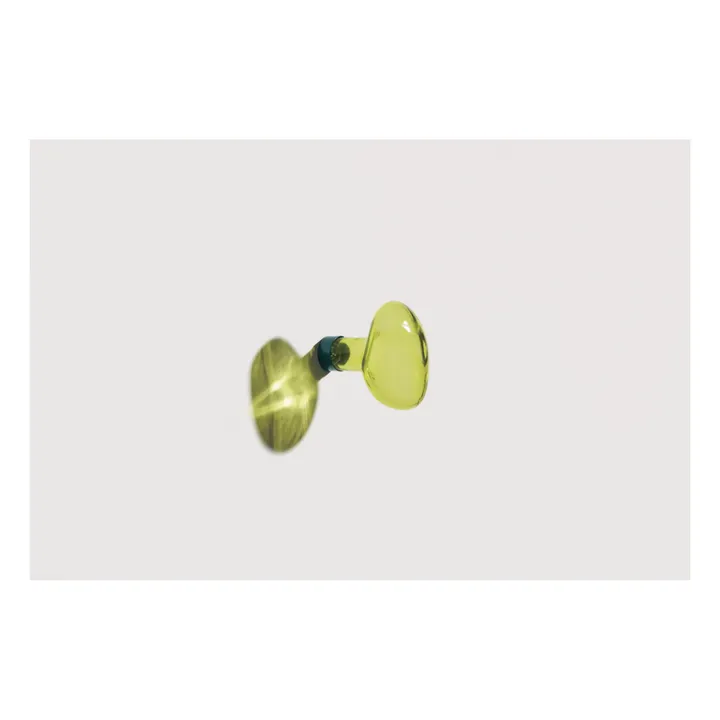 Patère en verre Bubble petite | Vert- Image produit n°3